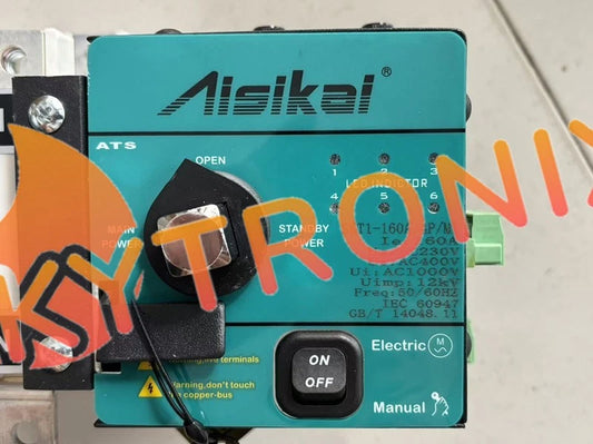 AISIKAI ATS Dual Power Automatic Transfer Switch 160A Switch SKT1-160/4P/M1