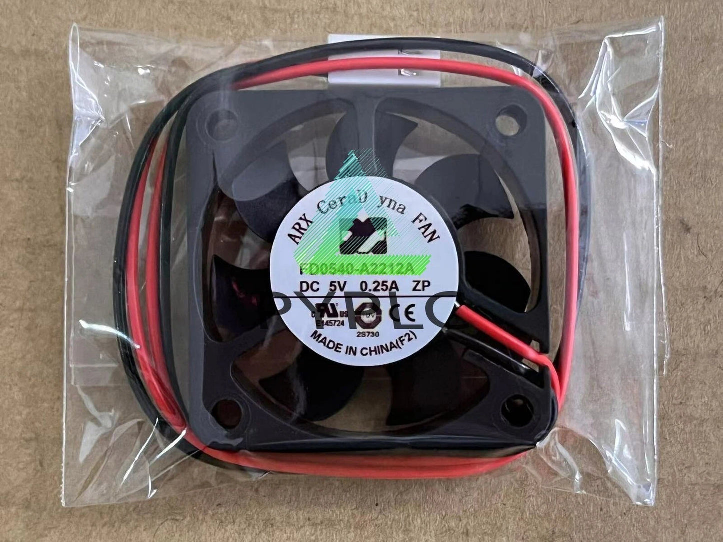 ARX FD0540-A2212A DC5V 0.25A 2Pin Cooling Fan 40*40*10MM
