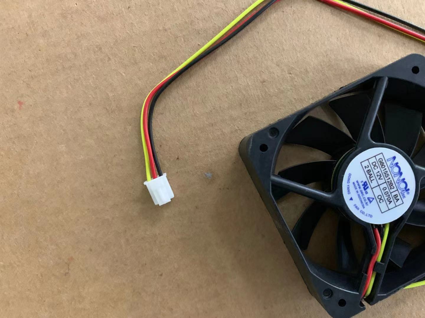 new for 1pc Nonoise G6015S12B2-BA 6015 12V 0.07A cooling fan