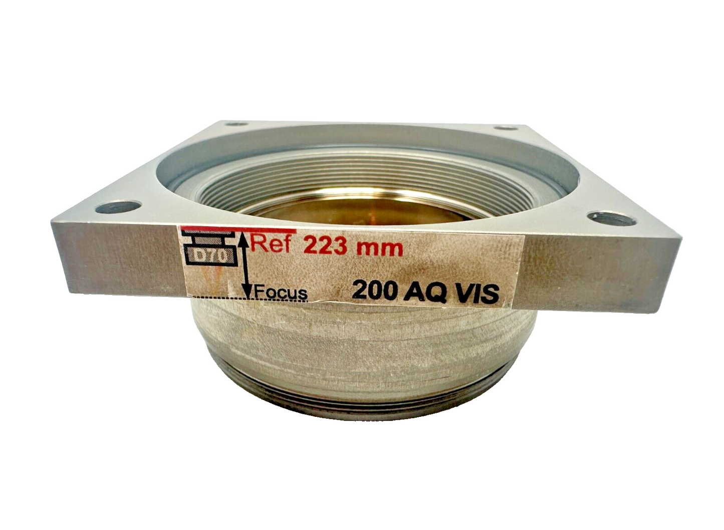 used Trumpf D70-200-AQ-VIS Laser Guidance Lens 223mm *Light Scratches* - TRUMPF