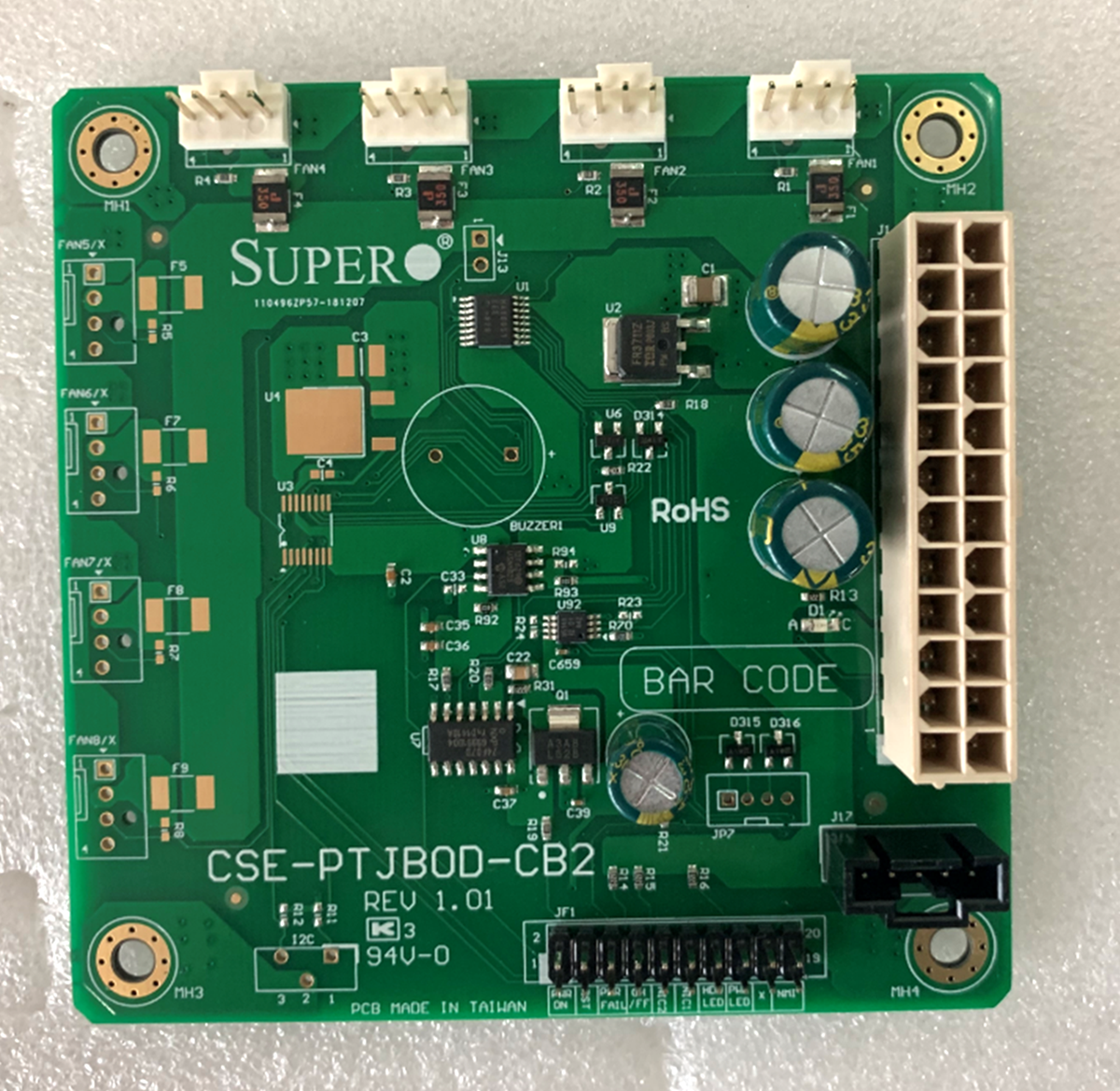 SUPERMICRO CSE-PTJBOD-CB2 JBOD Power Board | High-Performance 2U 16 Bay JBOD Solution - SUPERMICRO