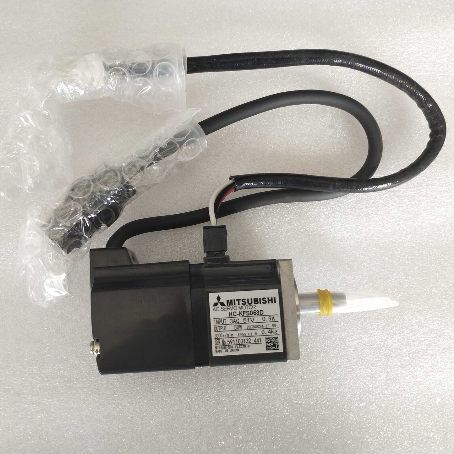 1-PC Mitsubishi Servo Motor HC-KFS053D – 1-Year Warranty - MITSUBISHI
