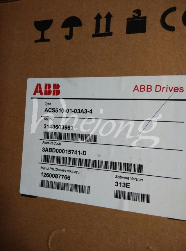 ABB Frequency Converter Inverter ACS510-01-03A3-4 1.5KW - ABB