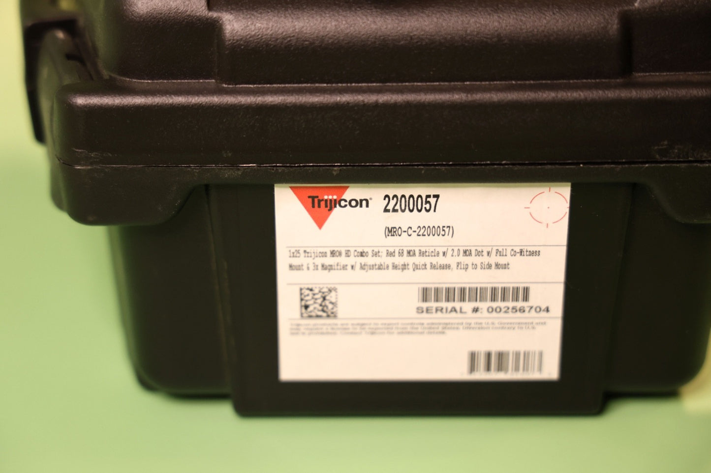 Trijicon MRO HD red dot sight Combo Set w/ Trijicon 3x magnifier 2200057 NR!