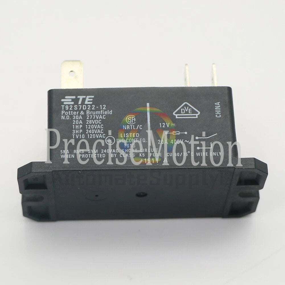 T92S7D22-12 Power Relay 30A 277VAC 6 Pins 10PCS