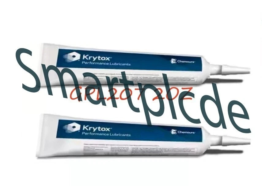 1PCS Krytox High Temperature Perfluoropolyether Lubricant GPL207 2OZ (57g)