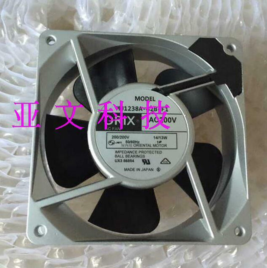 1pcs ORIX MU1238A-42B -F1 fan 200V 14/13W 12038 aluminum frame fan