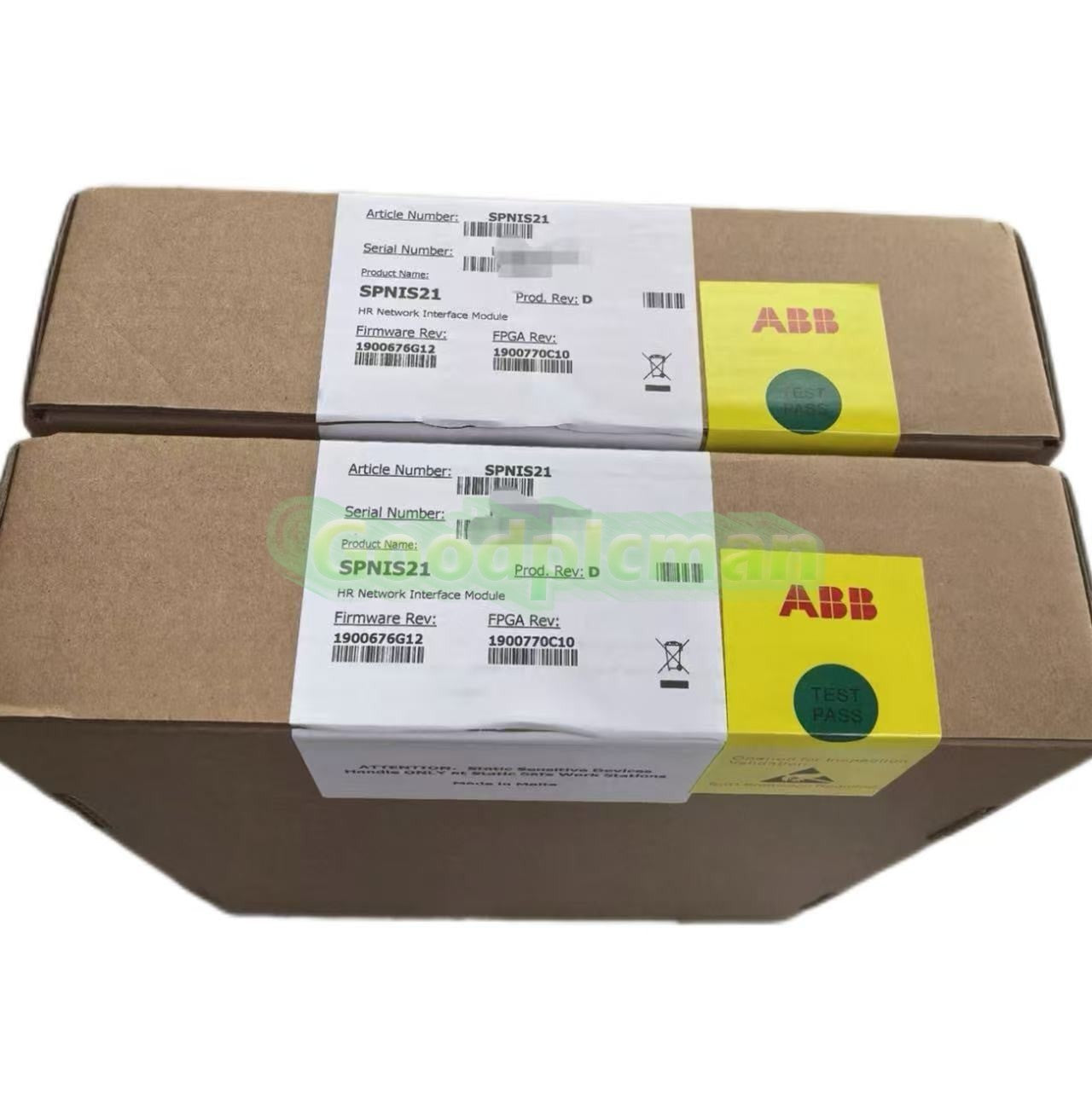 1PC ABB SPNIS21 Network Interface Module