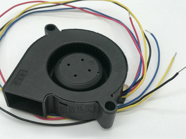 1pcs ADDA AB0524HB-D0F DC24V 0.15A 5015 4-wire turbo blower fan