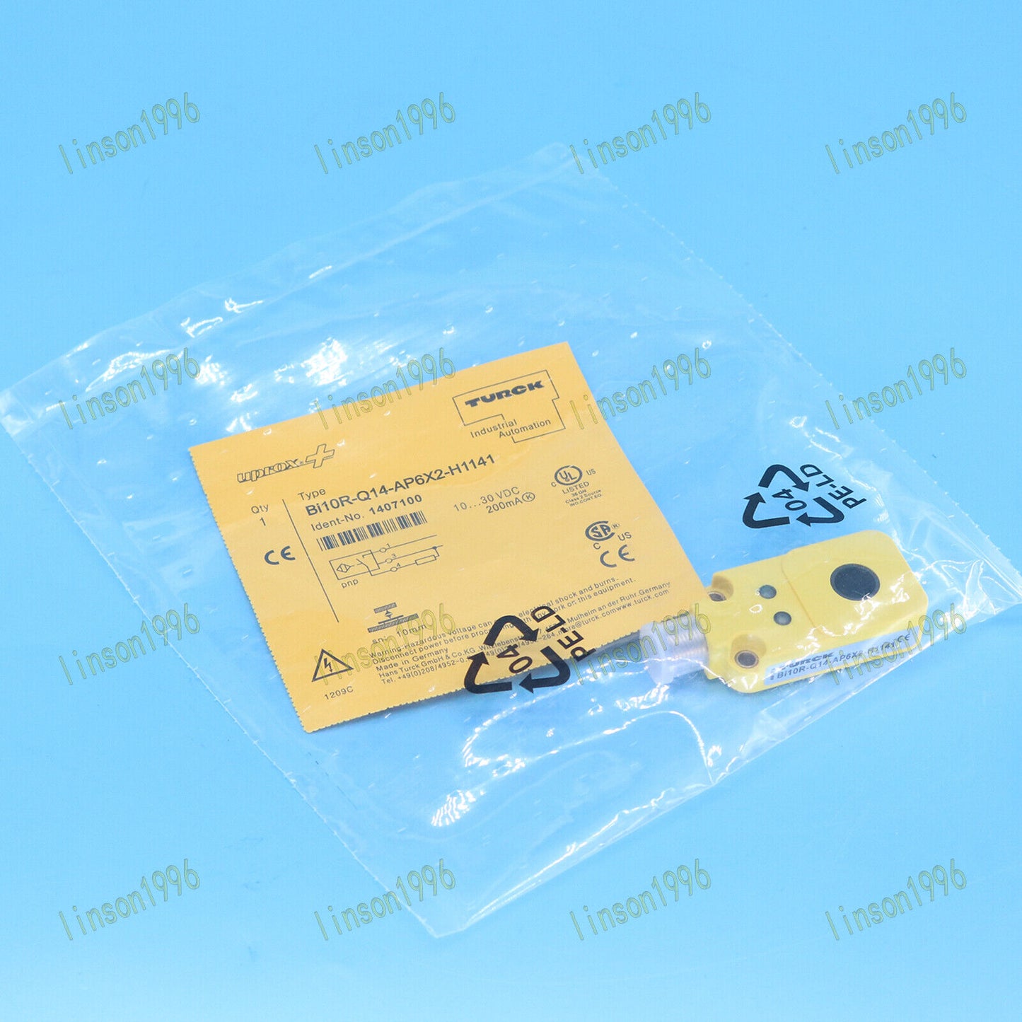 1PC BI10R-Q14-AP6X2-H1141 Turck Proximity Switch 1407100 SHIP - TURCK