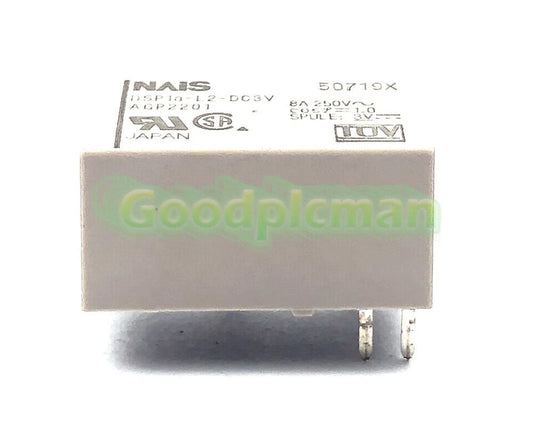 1pc NAIS DSP1A-L2-DC3V Power Relay 3VDC 6Pin 8A 250V