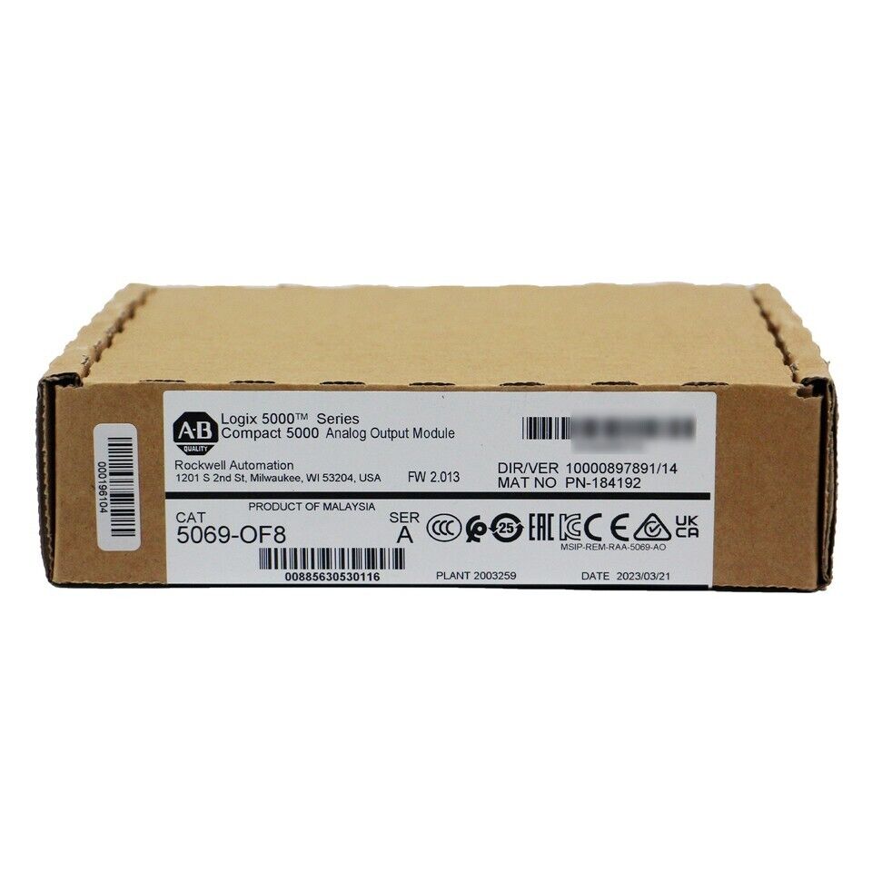 Allen-Bradley 5069OF8 Compact 5000 Analog Output Module - ALLEN-BRADLEY