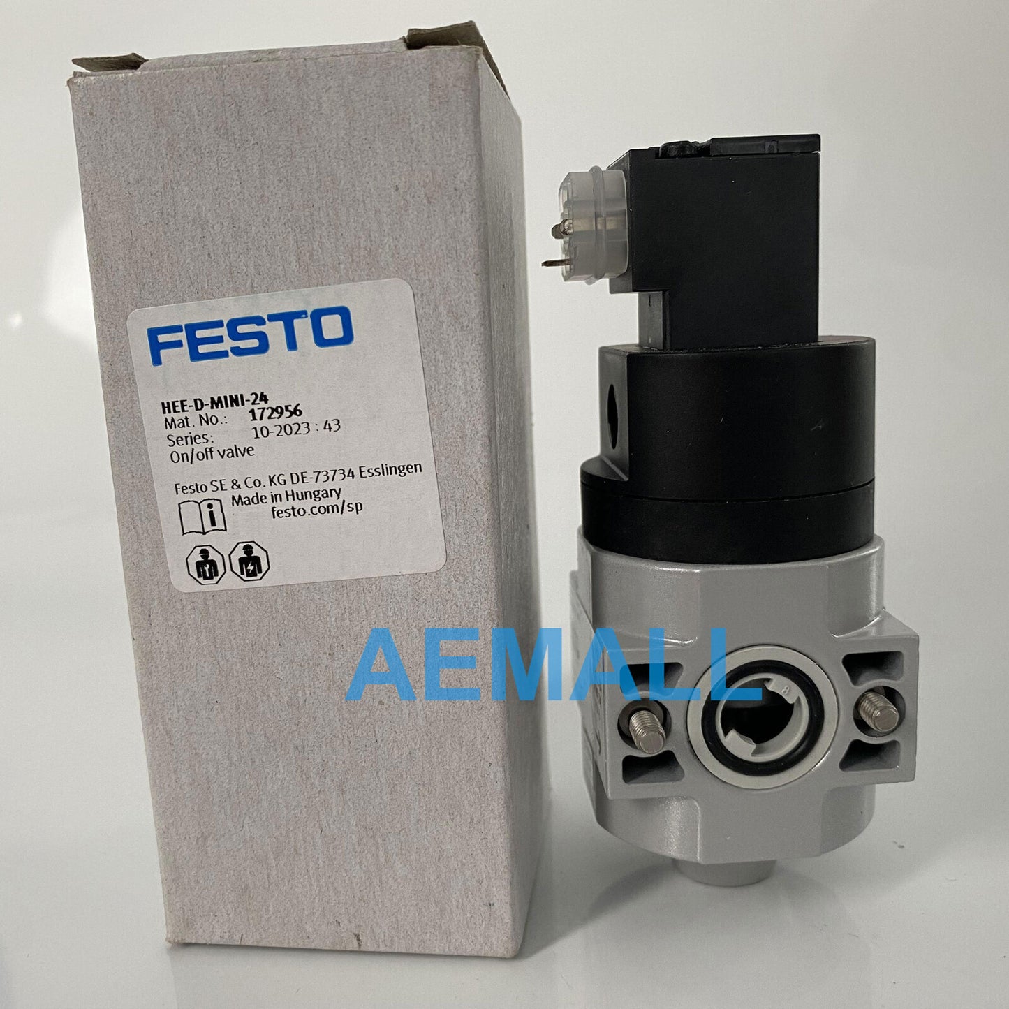1pcs Festo HEE-D-MINI-24 172956 Shut off Valve On/off Valve