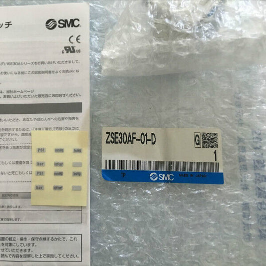 1 PC SMC Digital Pressure Gauge ZSE30AF-01-D - SMC