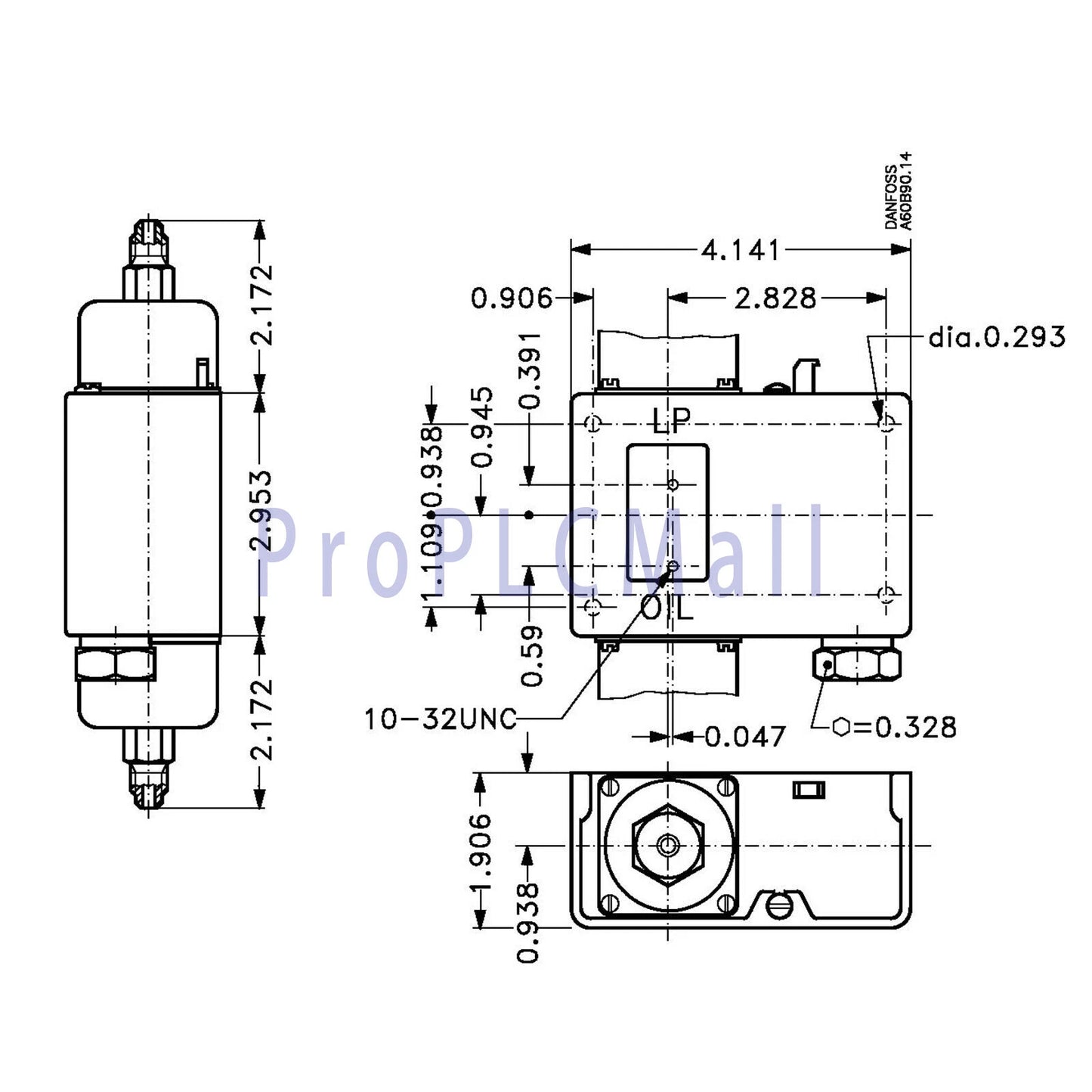 1PC~Danfoss MP54 060B016866 Hydraulic Differential Controller ~
