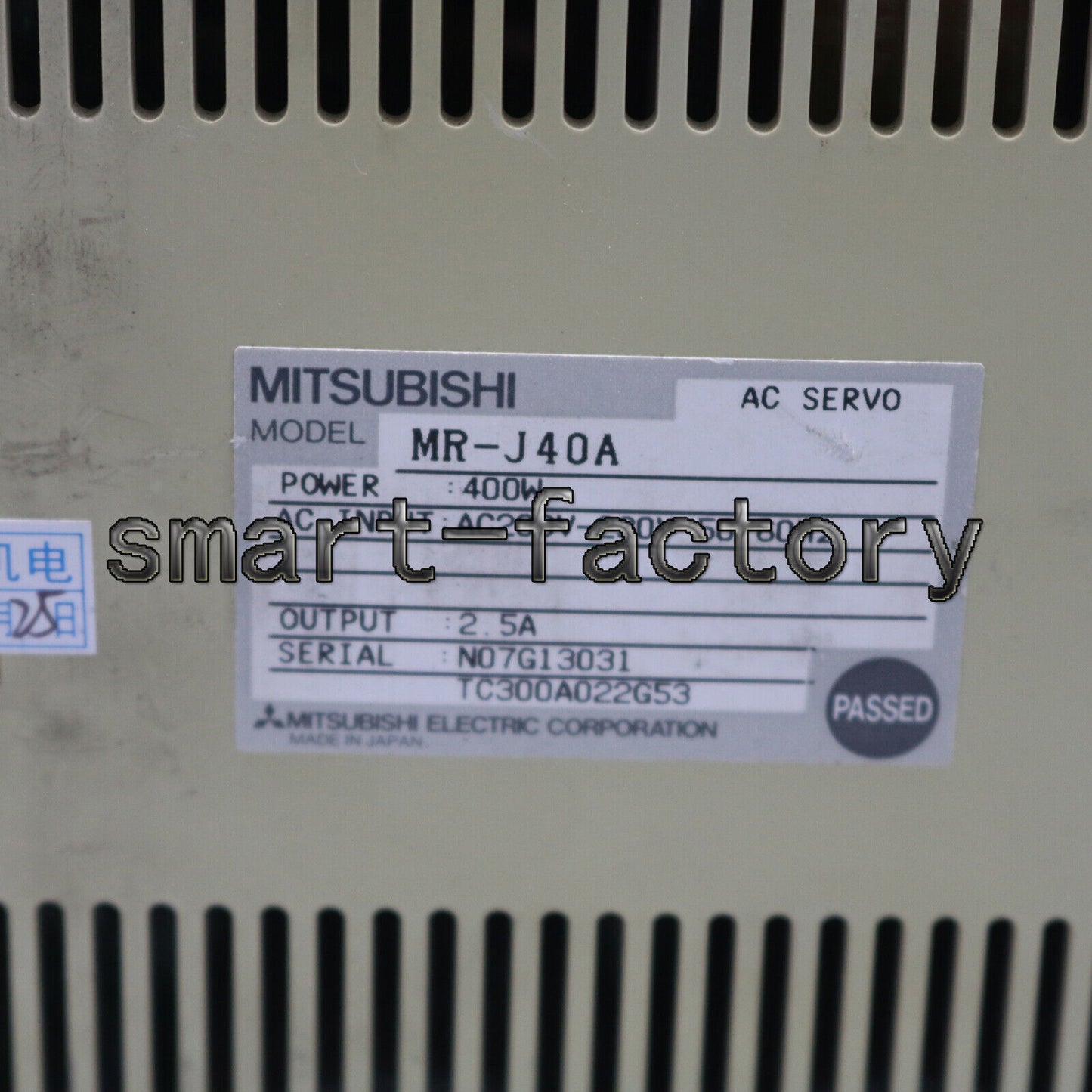 Mitsubishi servo drive controller MR J40A - MITSUBISHI