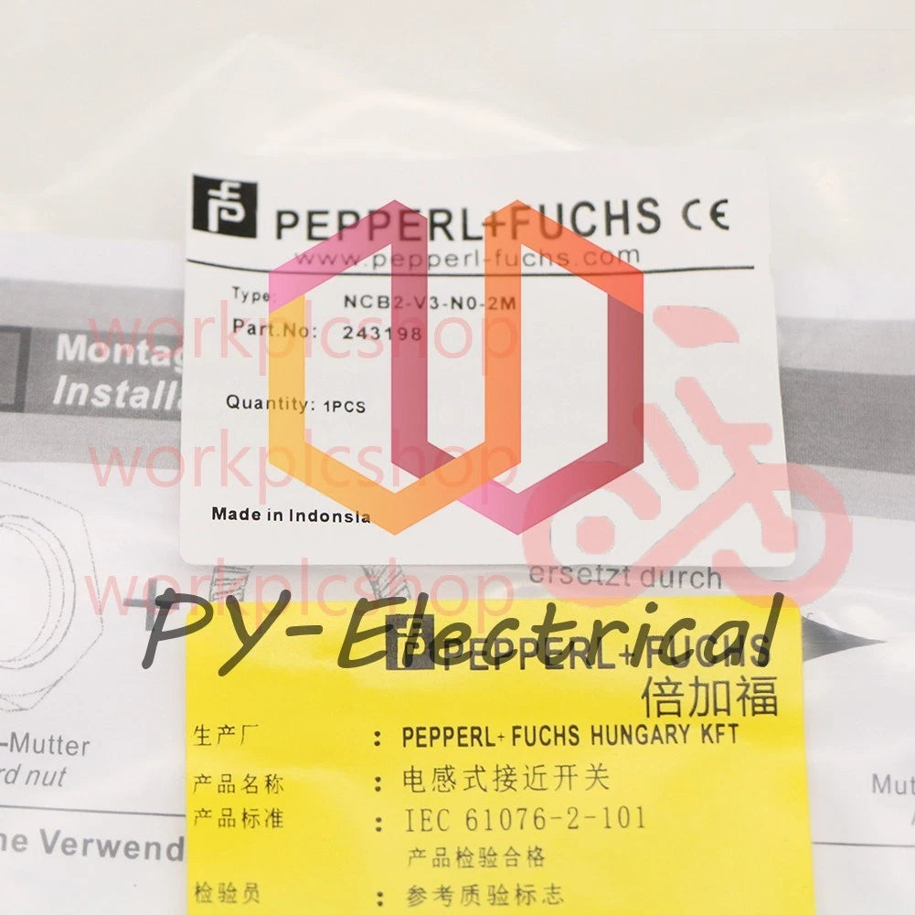 1PCS PEPPERL + FUCHS NCB2-V3-N0-2M sensor #US
