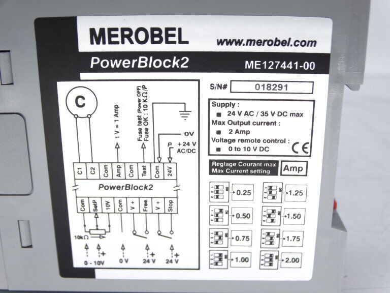 MEROBEL ME127441-00 Portable Power Supply with 12V Output - MEROBEL