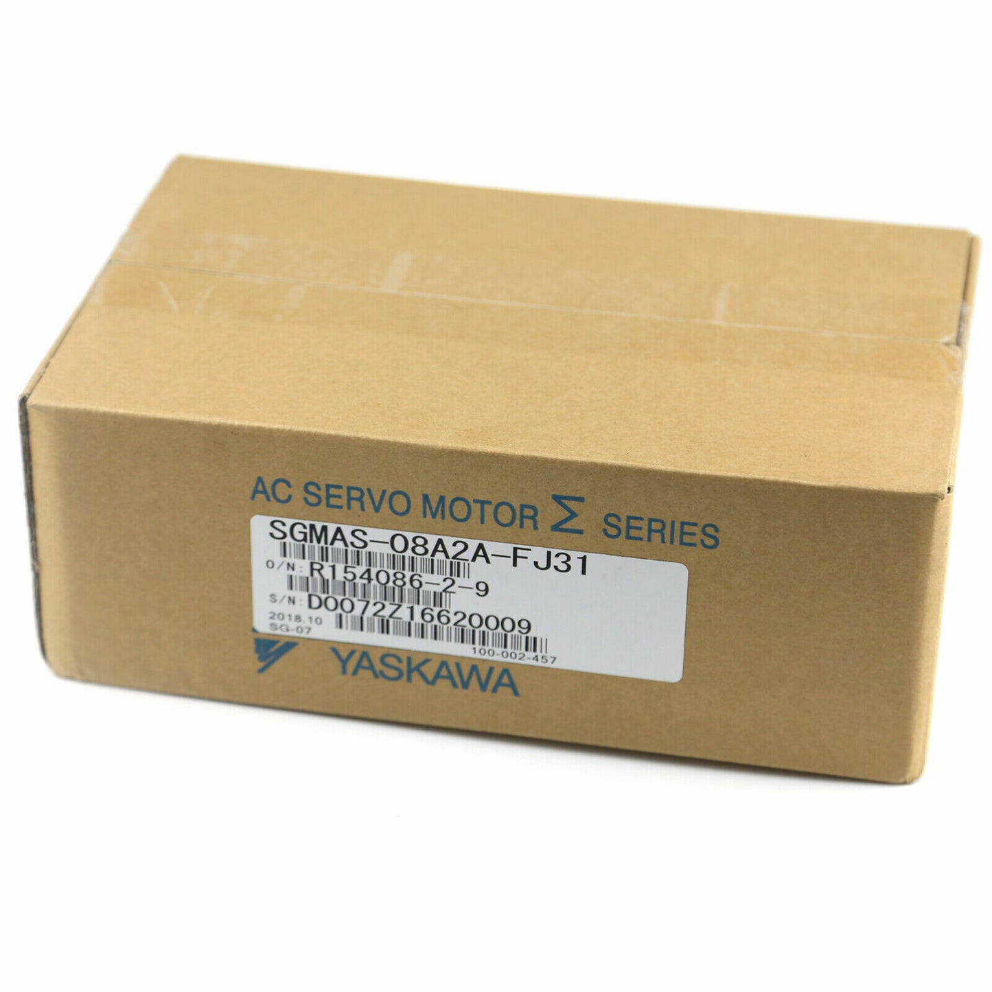 YASKAWA SGMAS-08A2A-FJ31 SGMAS08A2AFJ31 AC Servo Motor - YASKAWA