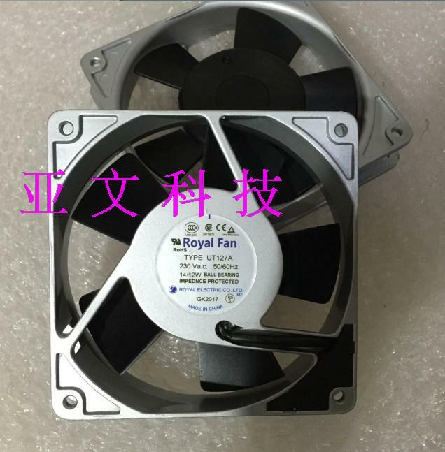 1pcs ROYAL TYPE UT127A 12CM aluminum frame cooling fan