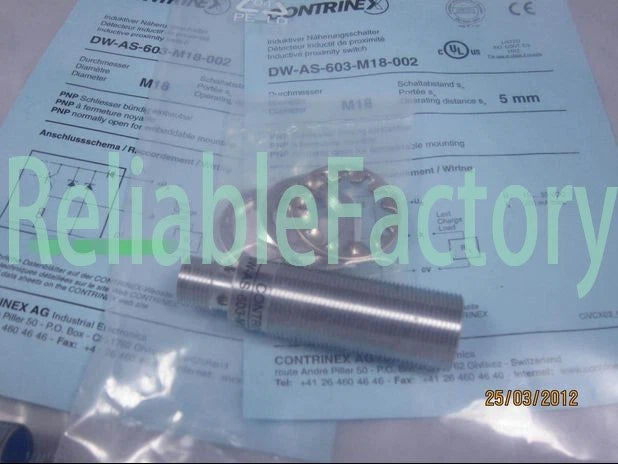 DW-AS-603-M18-002 DW AS 603 M18 002 Contrinex free shipping
