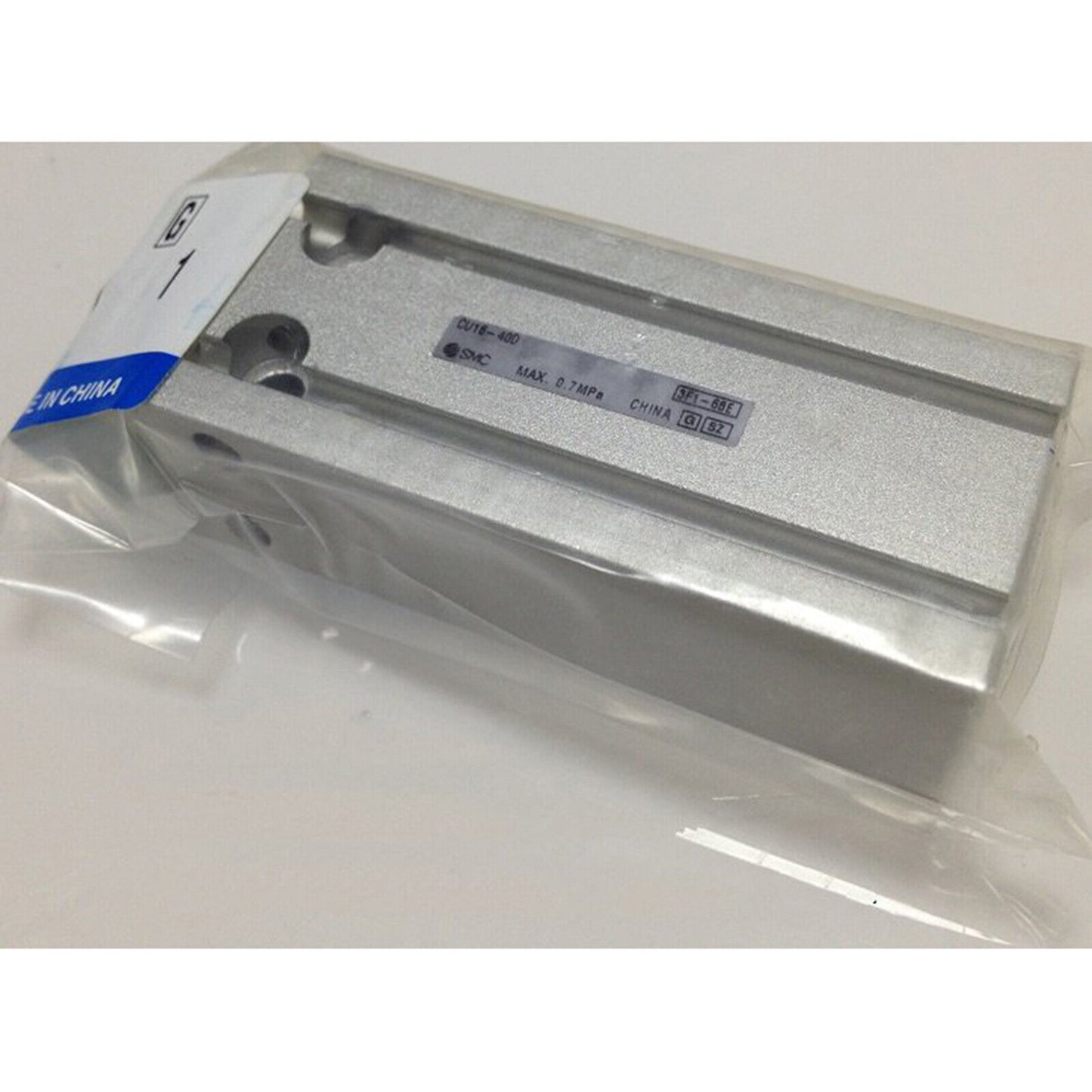 SMC CU16-40D Cylinder Installation - SMC