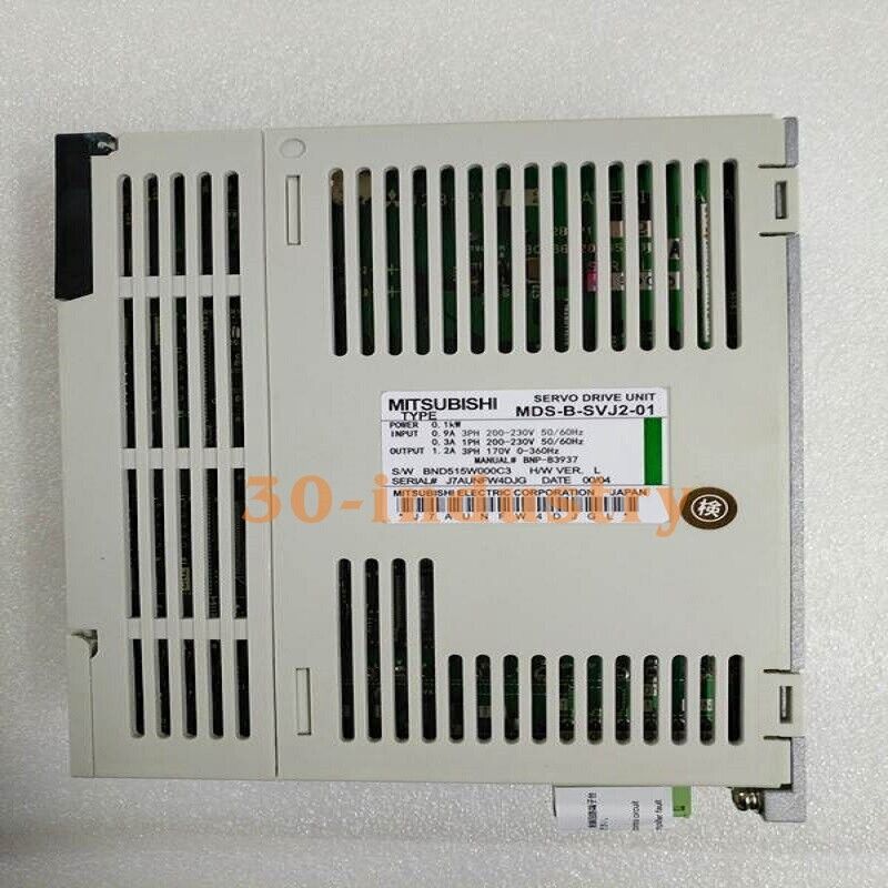 Mitsubishi MDS-B-SVJ2-01 Server Driver 0.1KW - 1PCS New - MITSUBISHI