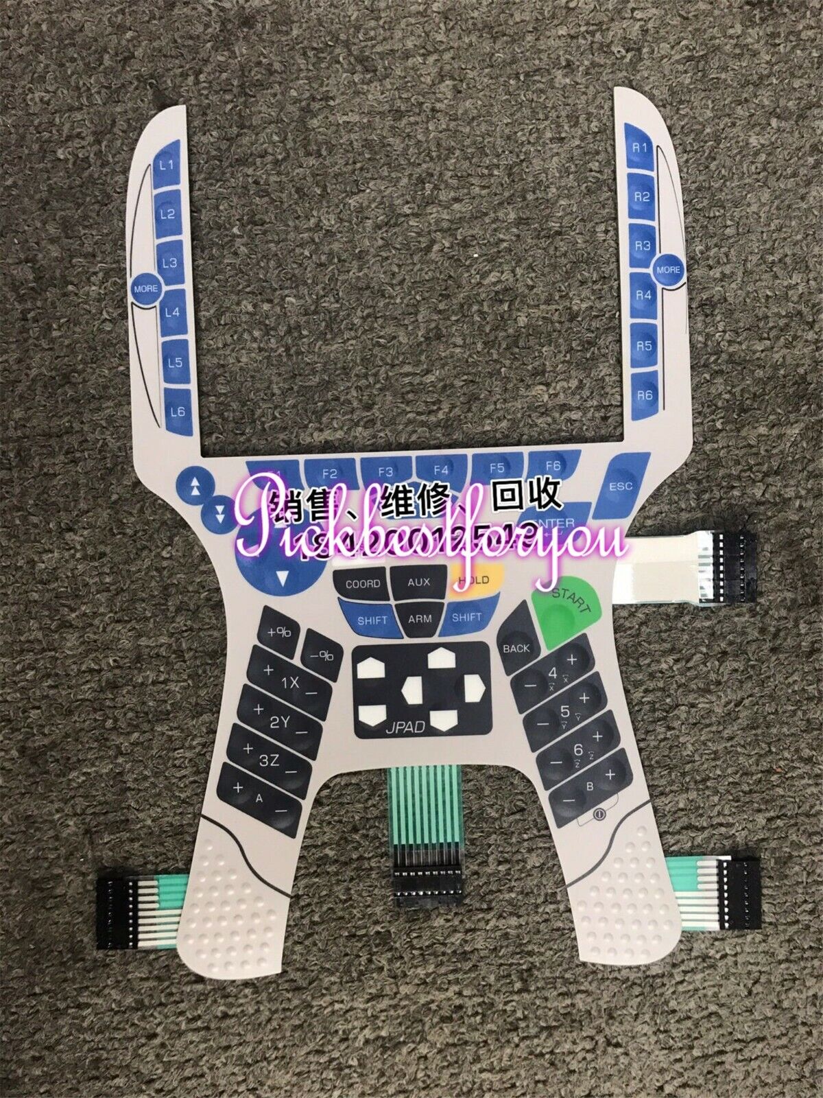 new 1PC COMAU Robot Teach Pendant CR17911080 Membrane Keypad (/EMS) YD k2 - COMAU