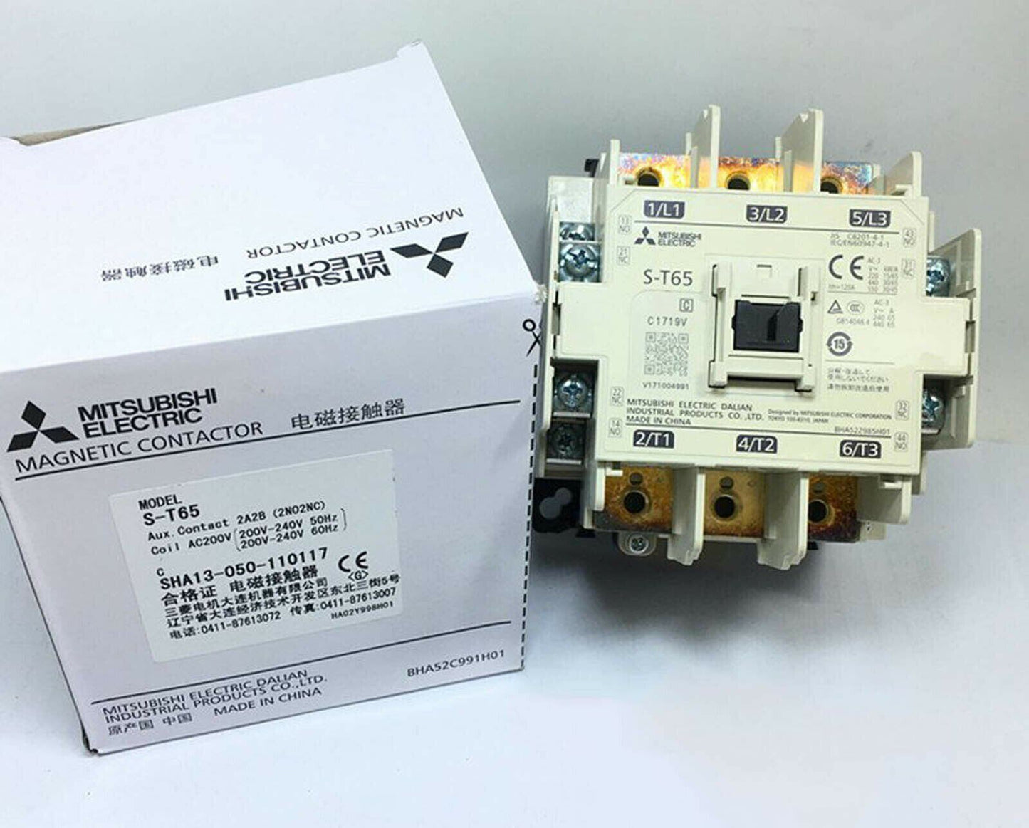 Mitsubishi S-T65 Contactors 1PC in Box - MITSUBISHI