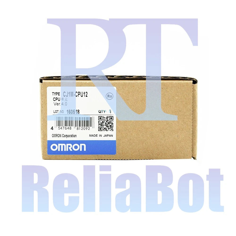 OMRON CJ1M-CPU12 PLC CPU Module Industrial Automation Control
