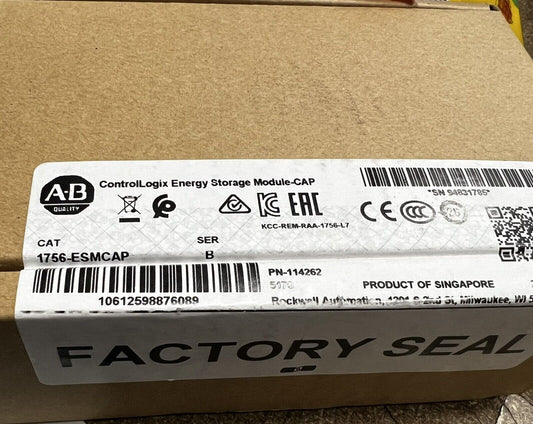 New 1756-ESMCAP EtherNet/IP ControlLogix Module - ROCKWELL AUTOMATION