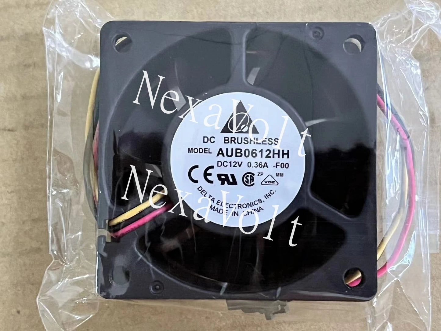 1pcs Delta AUB0612HH 6025 60×60×25MM DC12V 0.36A Fan 3pin