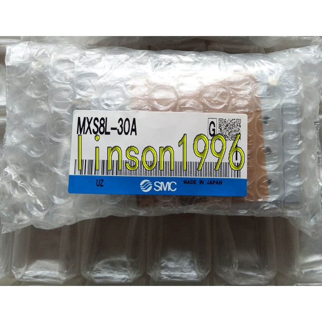 New 1PC SMC MXS8L-30A Pneumatic Slide (ONE Year) - SMC