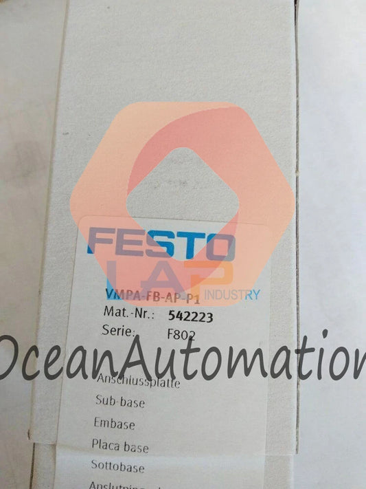 1Pcs For FESTO solenoid valve base 542223 VMPA-FB-AP-P1