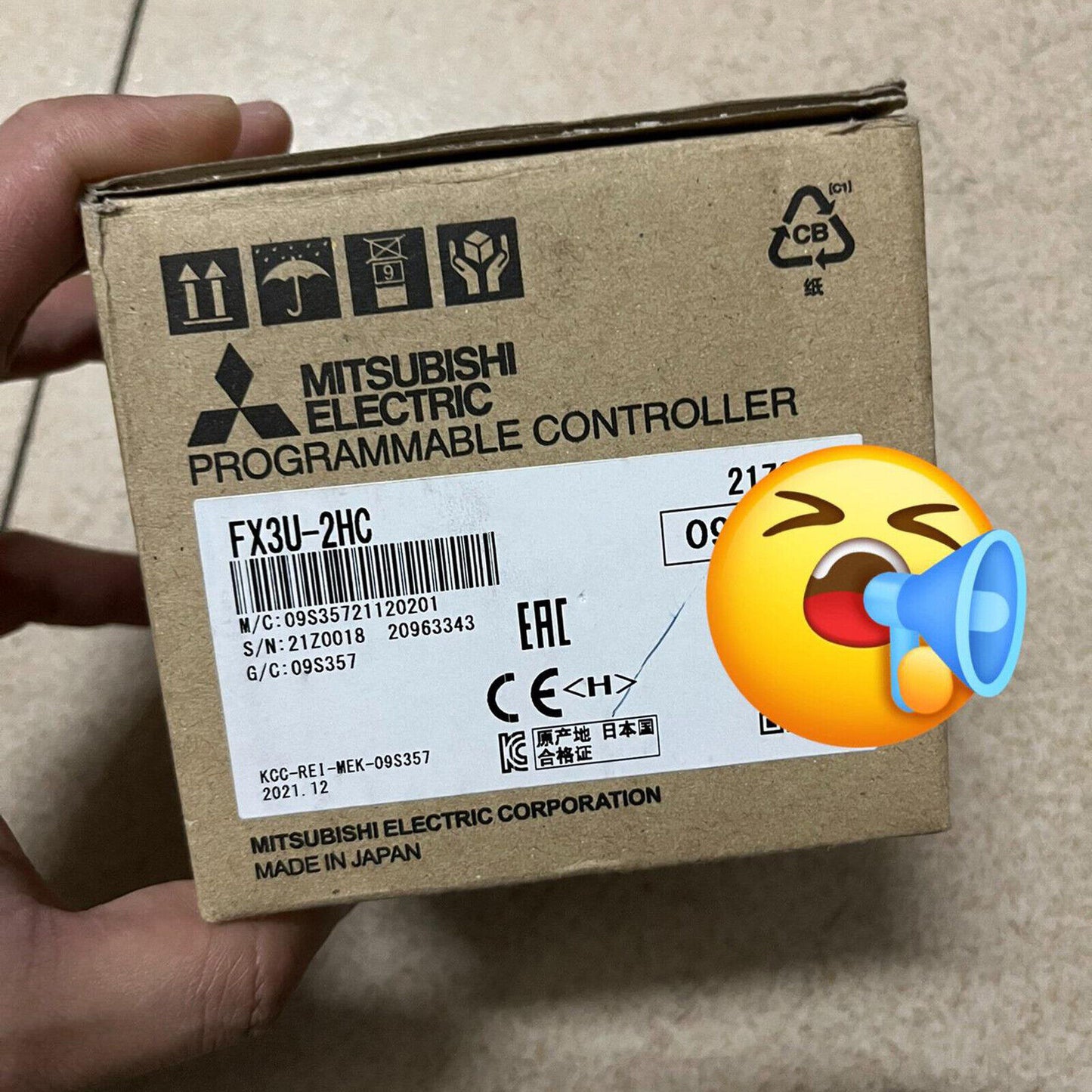 Mitsubishi FX3U-2HC Counter Module PLC Module 1-Year Warranty - MITSUBISHI
