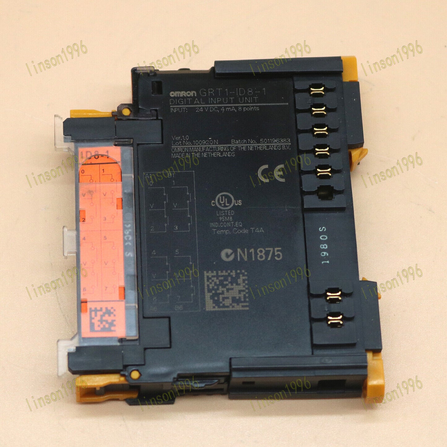 Omron GRT1-ID8-1 PLC Module Digital Input Unit - OMRON