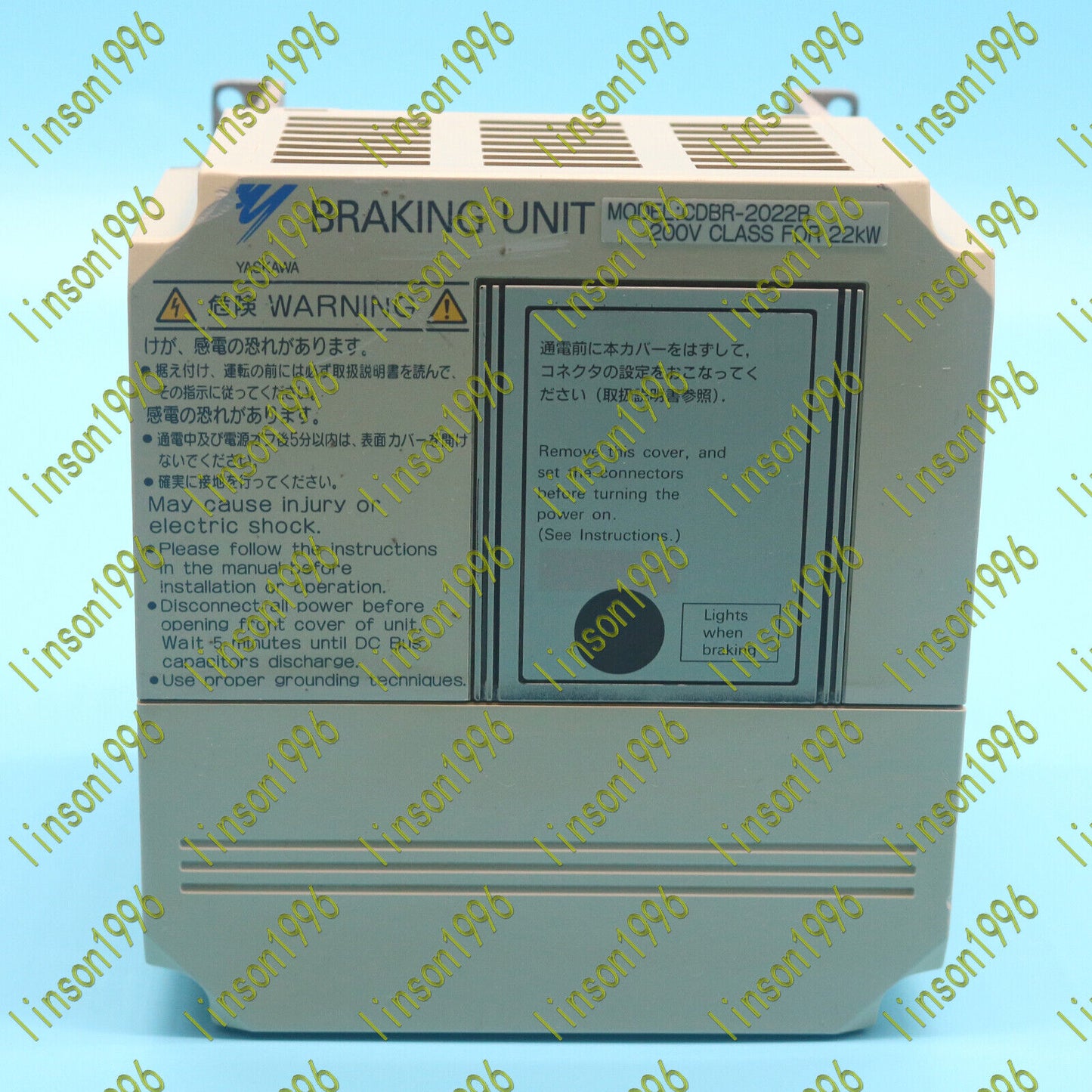 Used 1PC Yaskawa CDBR-2022B 22KW 220V Drive Brake Unit Quality assurance - YASKAWA