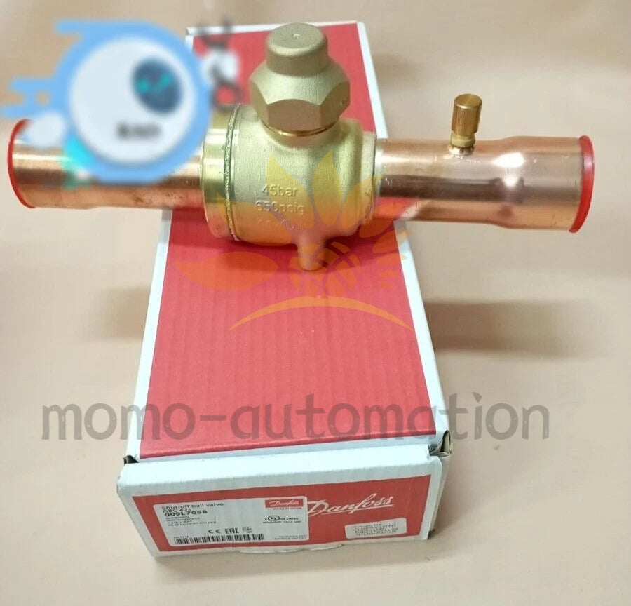 1PC- Danfoss 009L7058 Shut-off ball valve, GBC 42s,ODF, Inlet size 1 5/8in- ~
