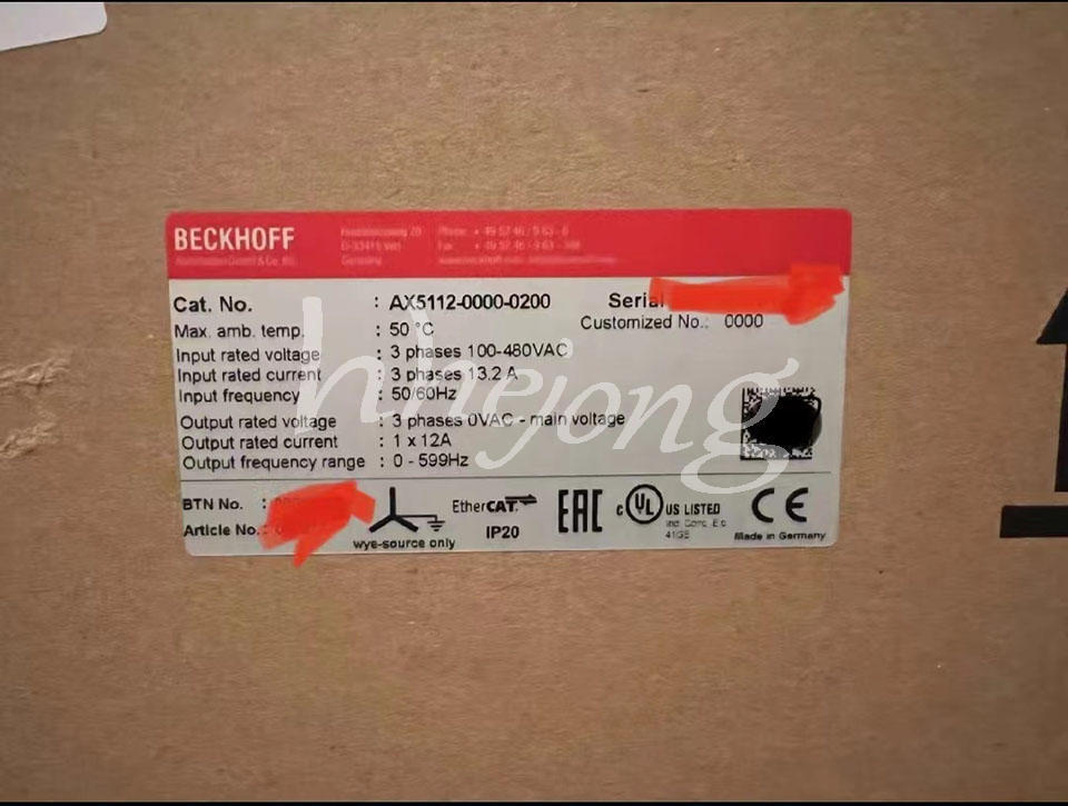 new 1pcs beckhoff ax511200000202 - BECKHOFF