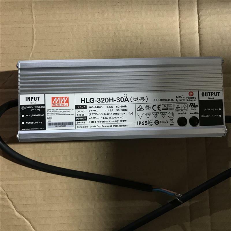 new 1 pcs MEAN WELL HLG-320H-30A 320W 30V 10.7A power supply