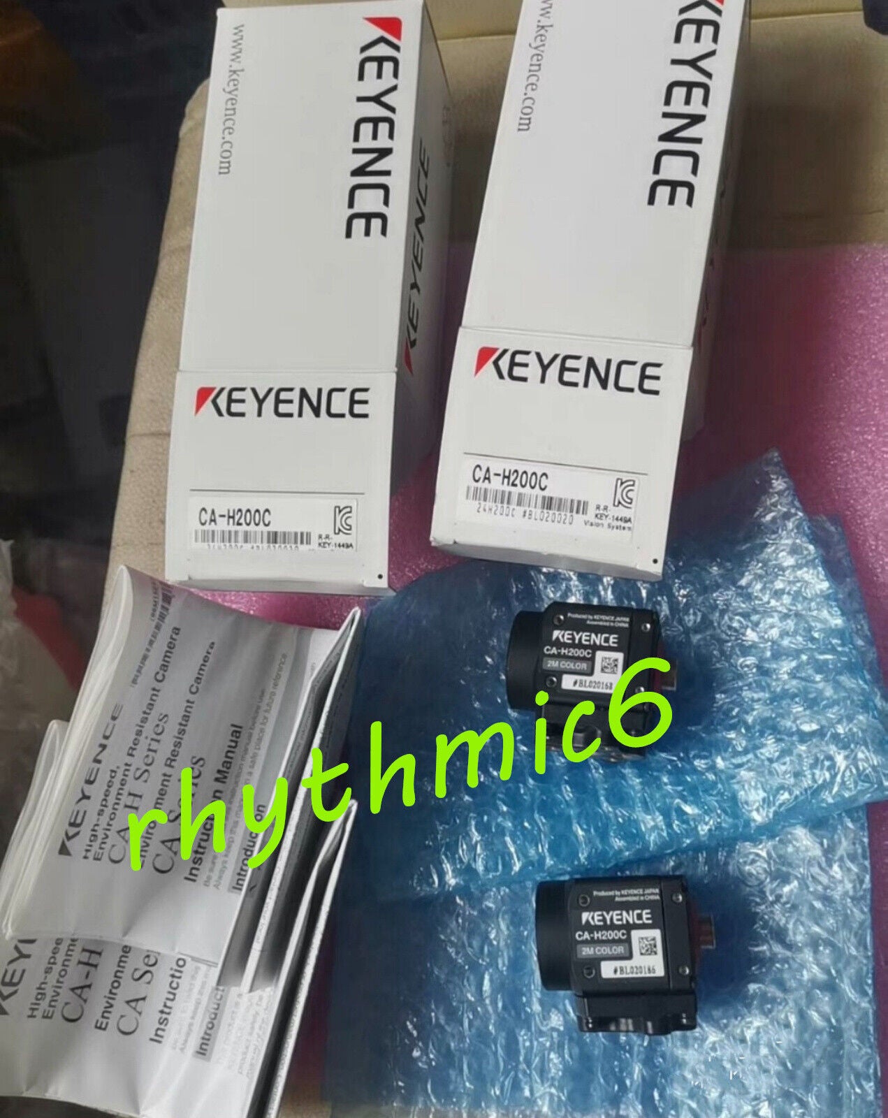 Keyence Industrial Camera Model: CA-H200C, Fast Performance Industrial Vision Solution - KEYENCE