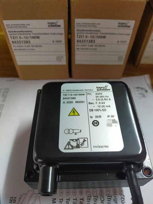 1PCS Krom Schroder TZI7.5-12/100W Ignition Transfor 84331383 Free delivery