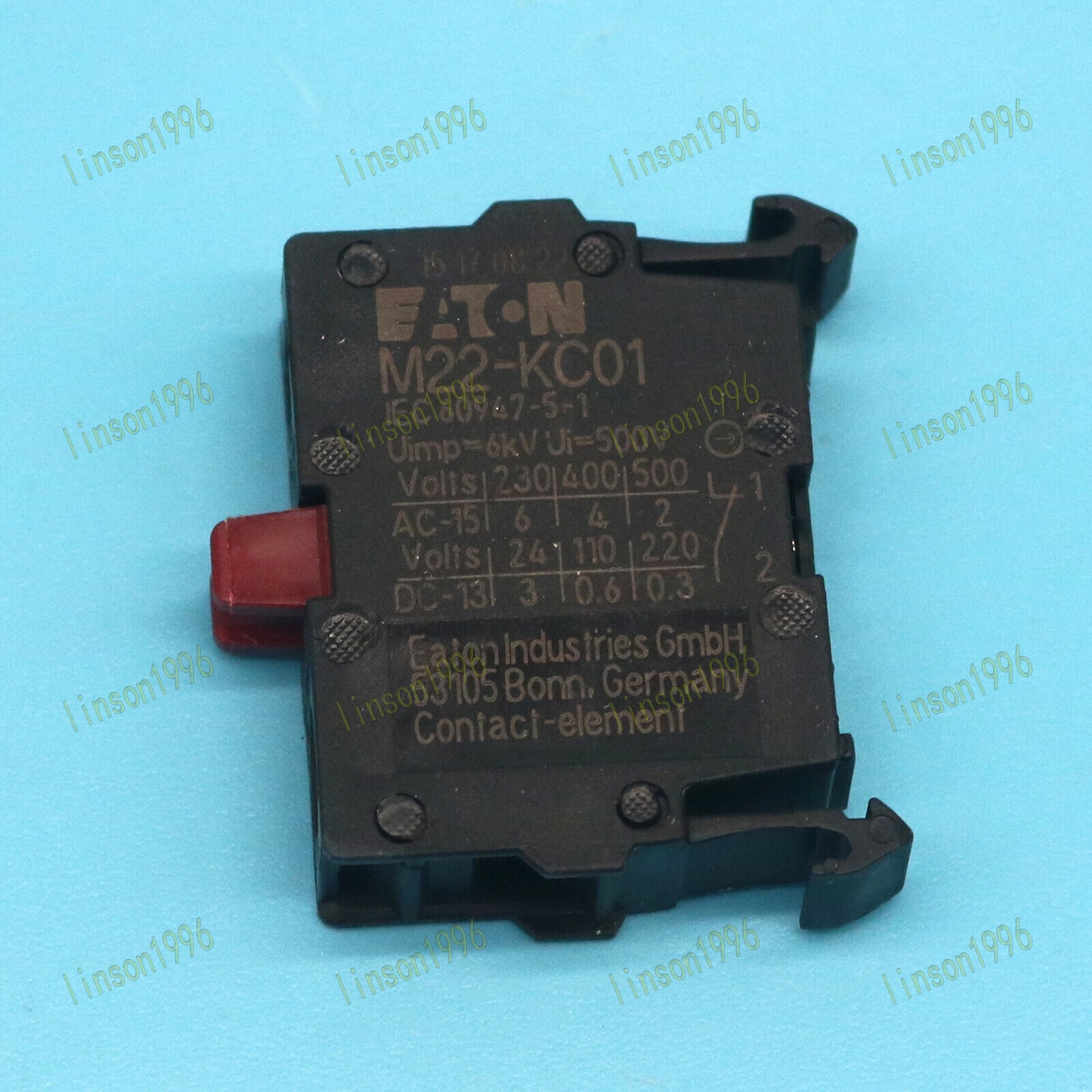 10PC Eaton M22-KC01 Auxiliary Contact - EATON