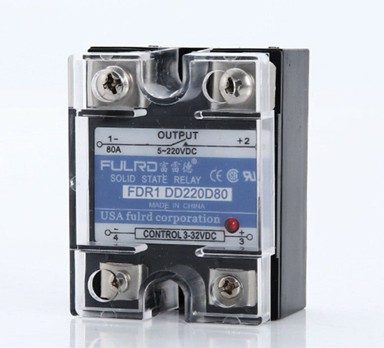 new FULRD single-phase solid state relay DC-DC FDR1 DD220D80 80A SSR-80DD