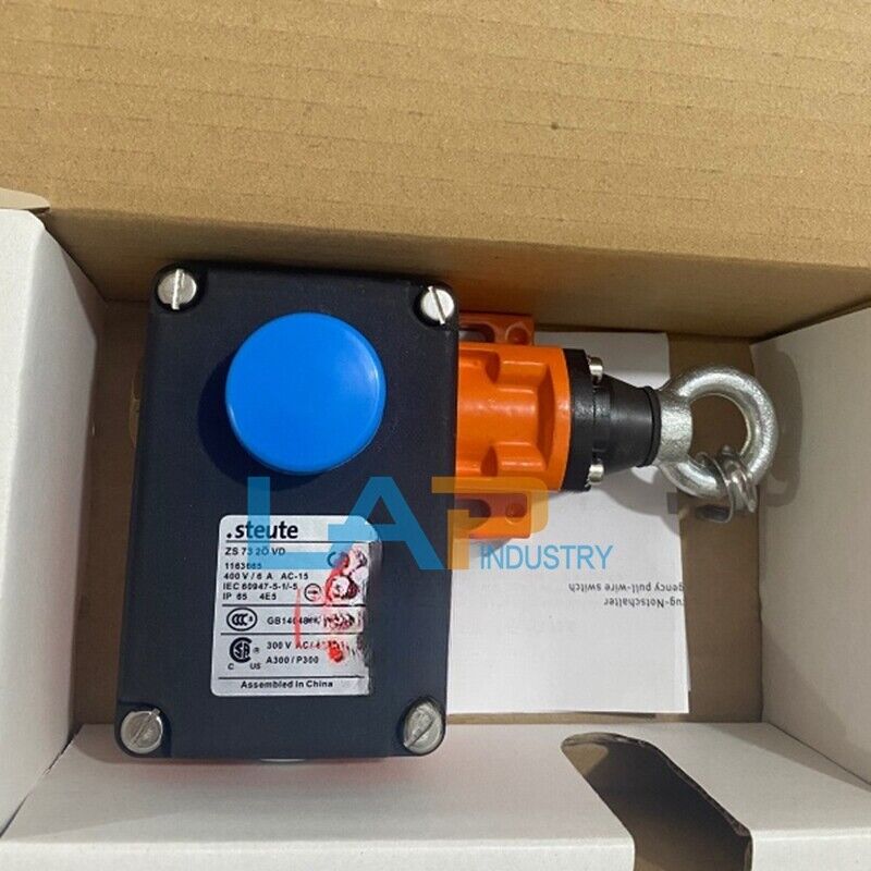 ZS7320VD Emergency Stop Cable Pull Switch for Safety Systems - PROFESSIONAL AUTOMATION SOLUTIONS