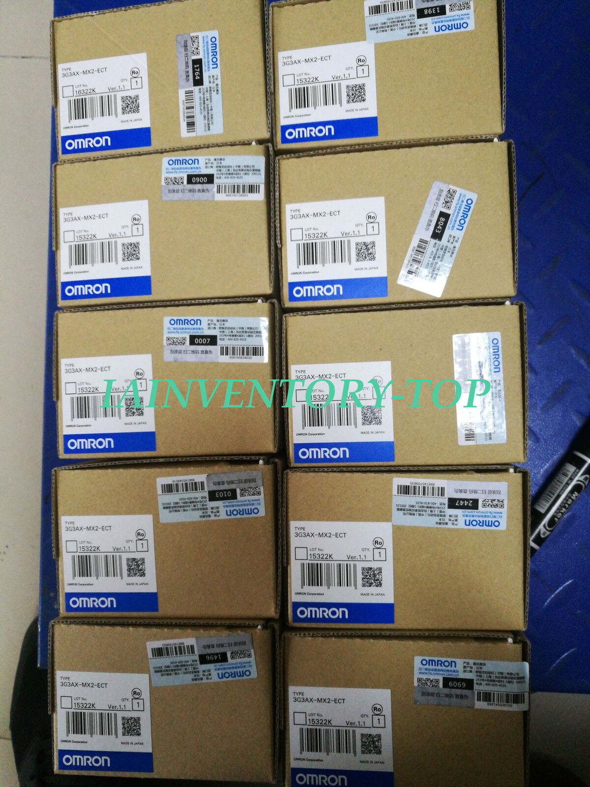 OMRON 3G3AX-MX2-ECT MX2 EtherCAT Communication Module - OMRON