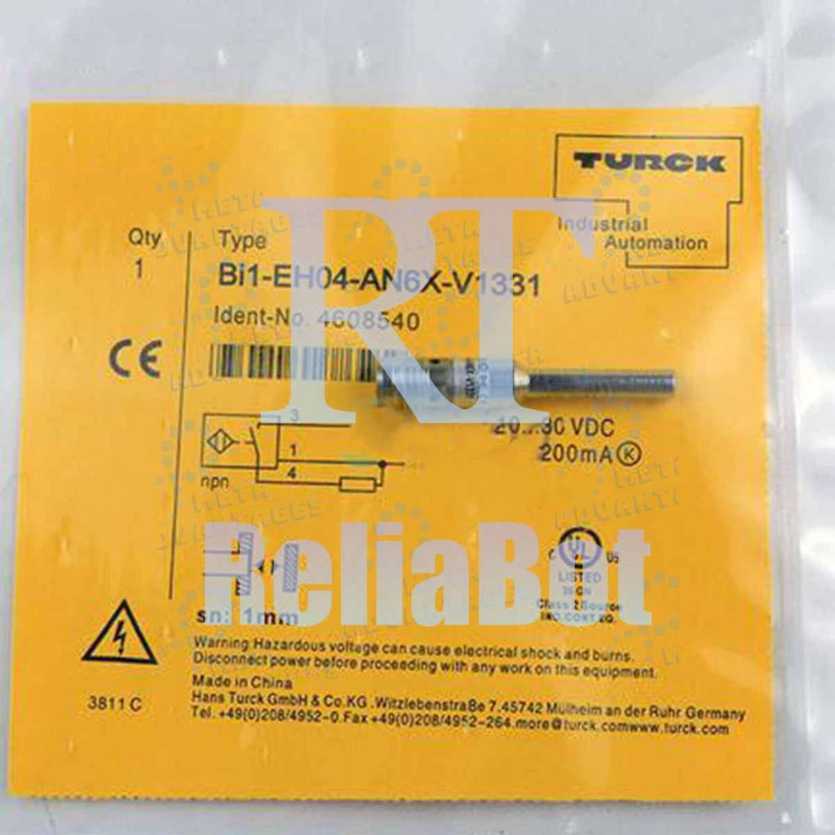 1pcs TURCK Proximity Switches Bi1-EH04-AN6X-V1331