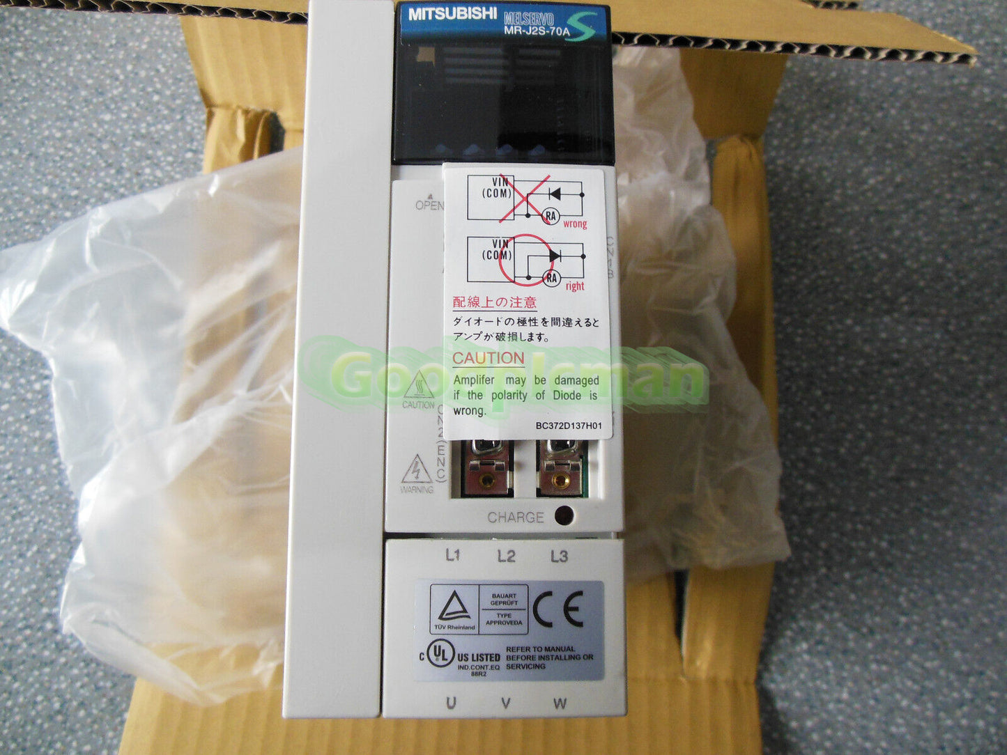 1PC MITSUBISHI MR-J2S-70A Servo Drive MRJ2S70A