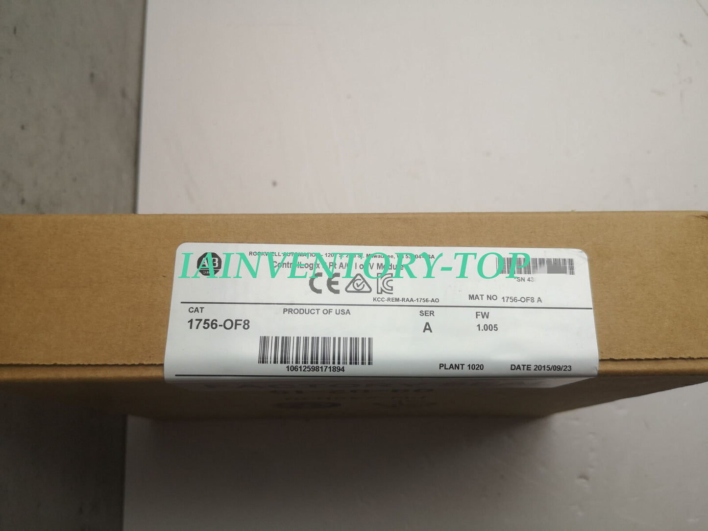 1PC Factory Sealed AB 1756-OF8 2-Year - FACTORY SEALED AB