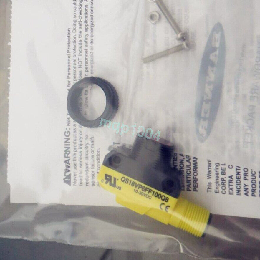 Photoelectric Switch Sensor QS18VP6FF100Q8 - BRAND NAME